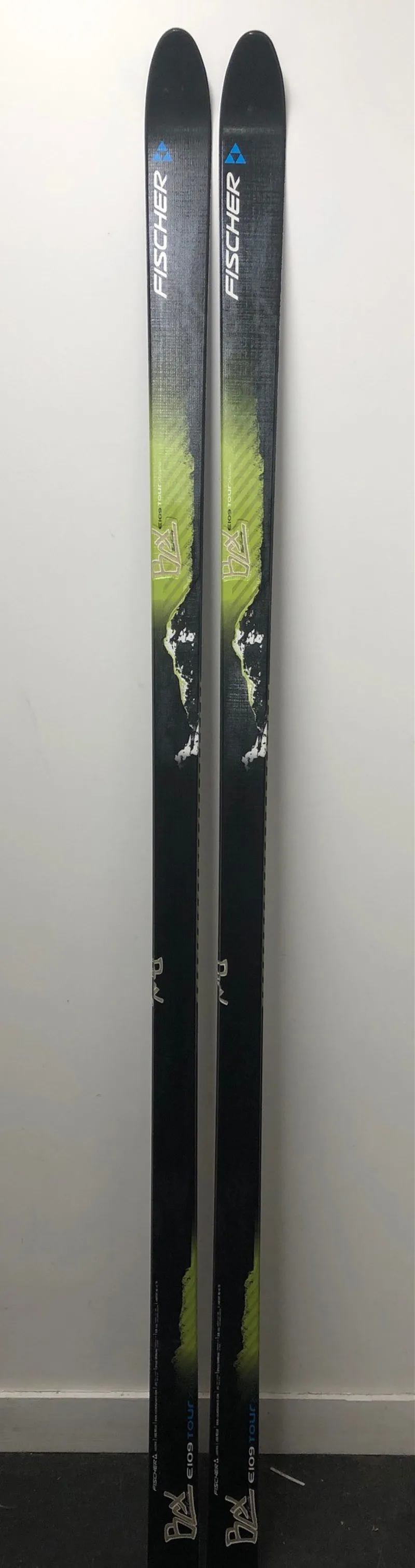 Fischer 109 Tour Xtralite Waxing Nordic Backcountry Ski 